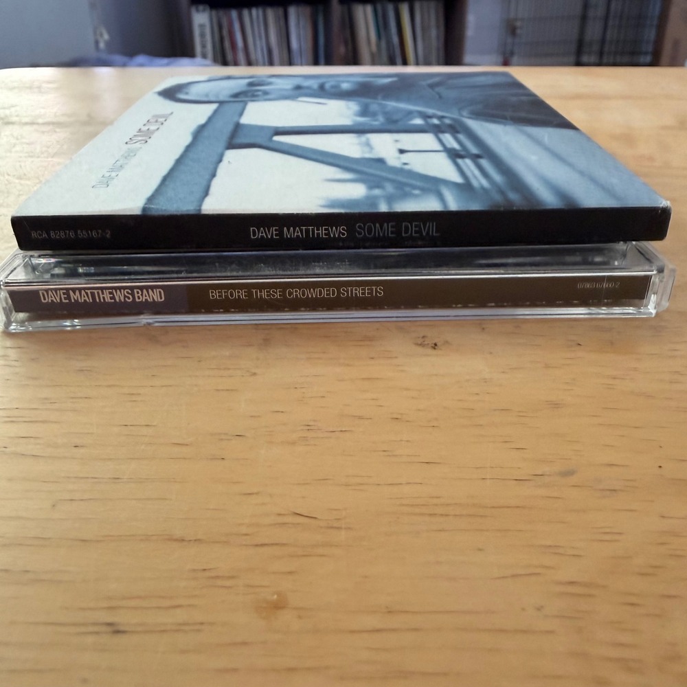 Dave Matthews Band 2 CD Lot Some Devil & Before These Crowded Streets Rock